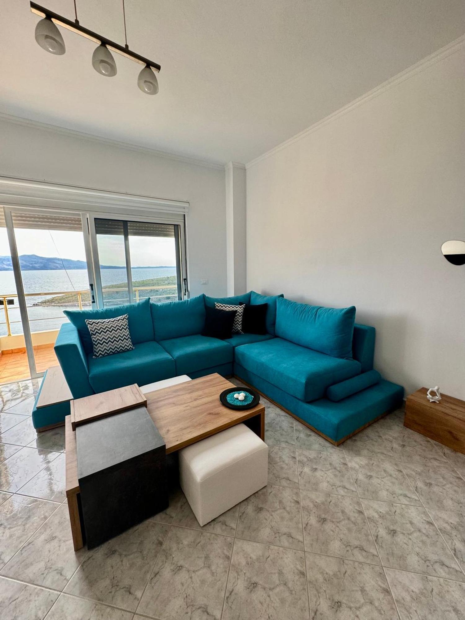Comfy Blue Sarande Apartman Kültér fotó