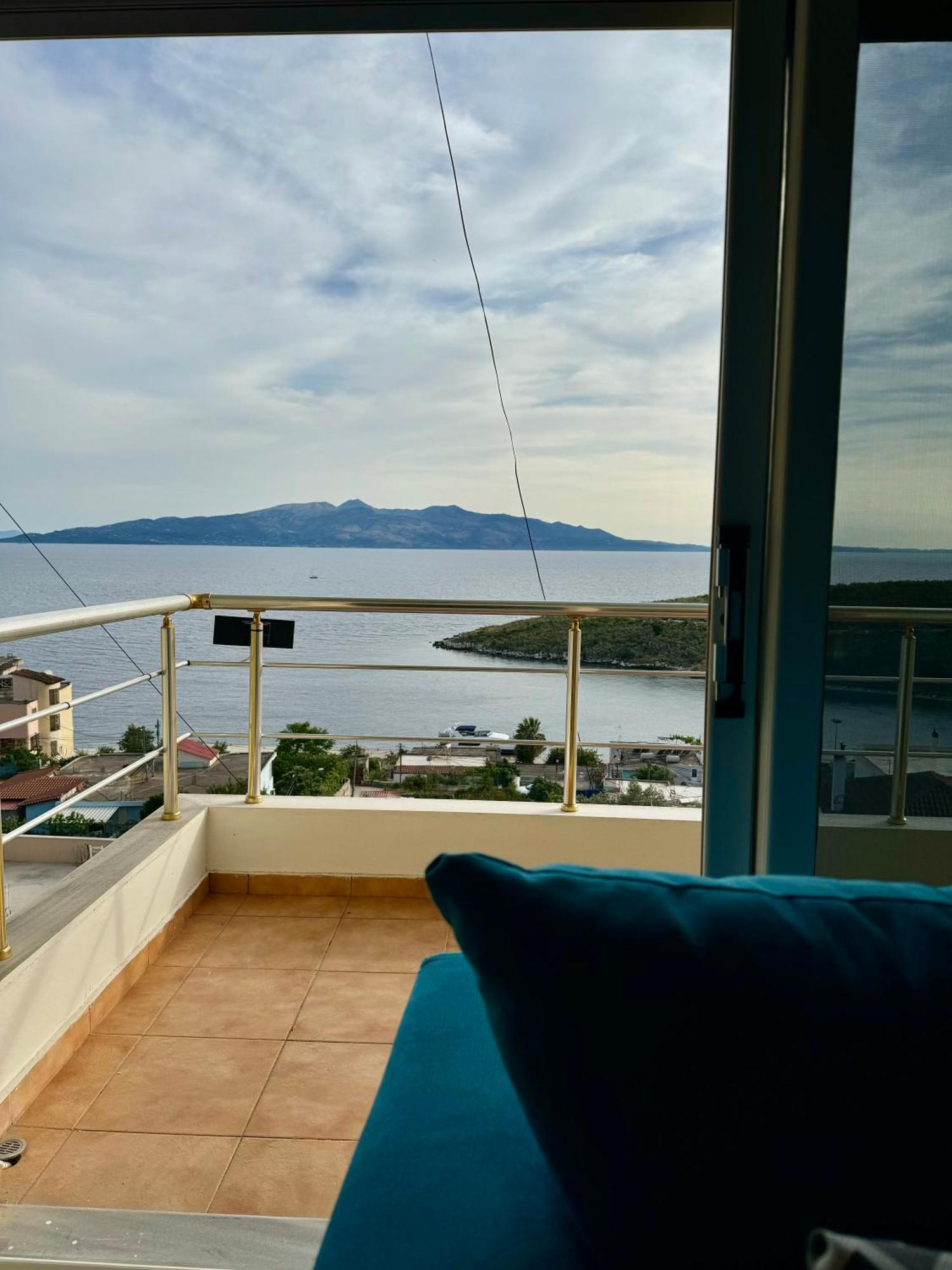 Comfy Blue Sarande Apartman Kültér fotó