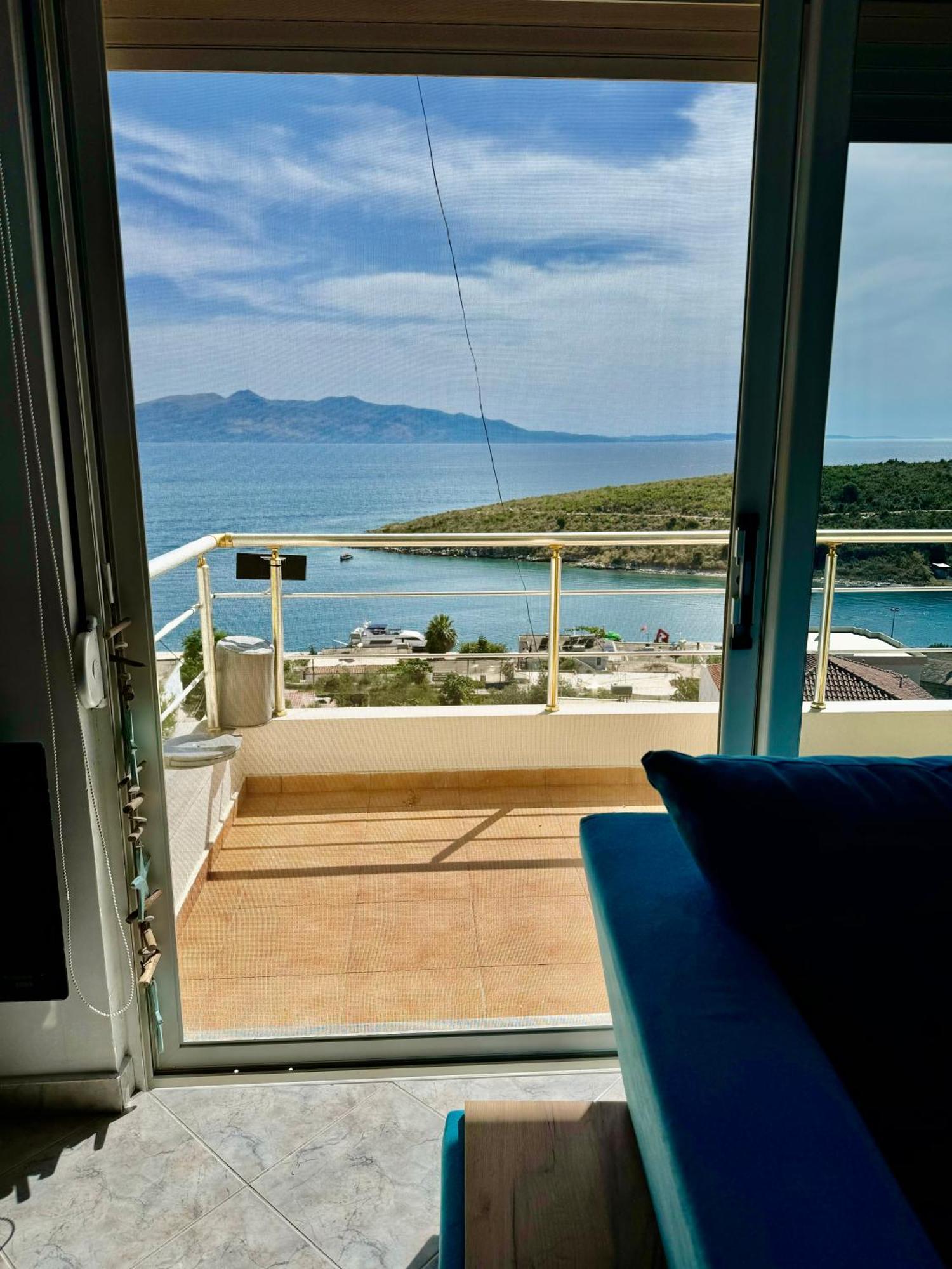 Comfy Blue Sarande Apartman Kültér fotó